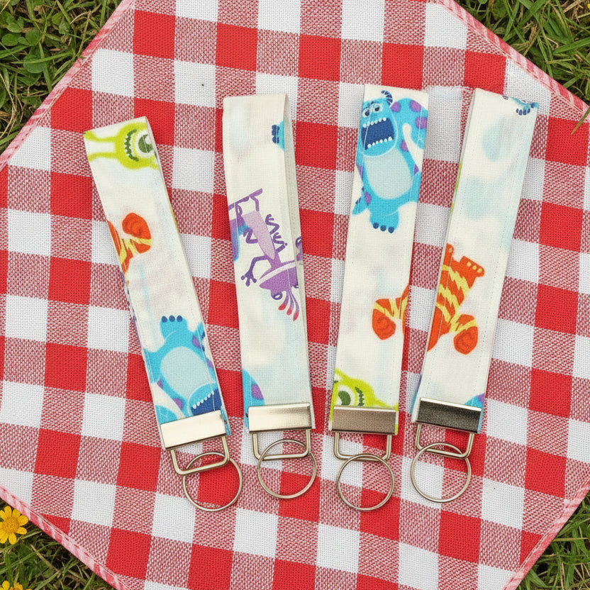 Monsters Keychain wristlet