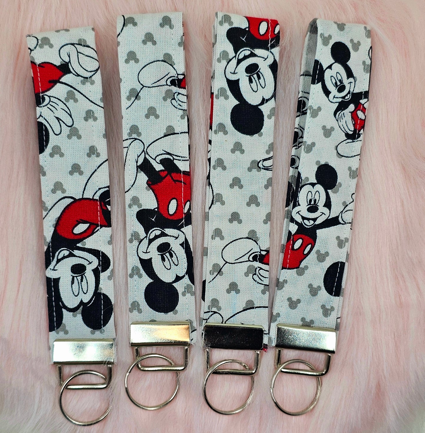 Mickey keychain wristlet