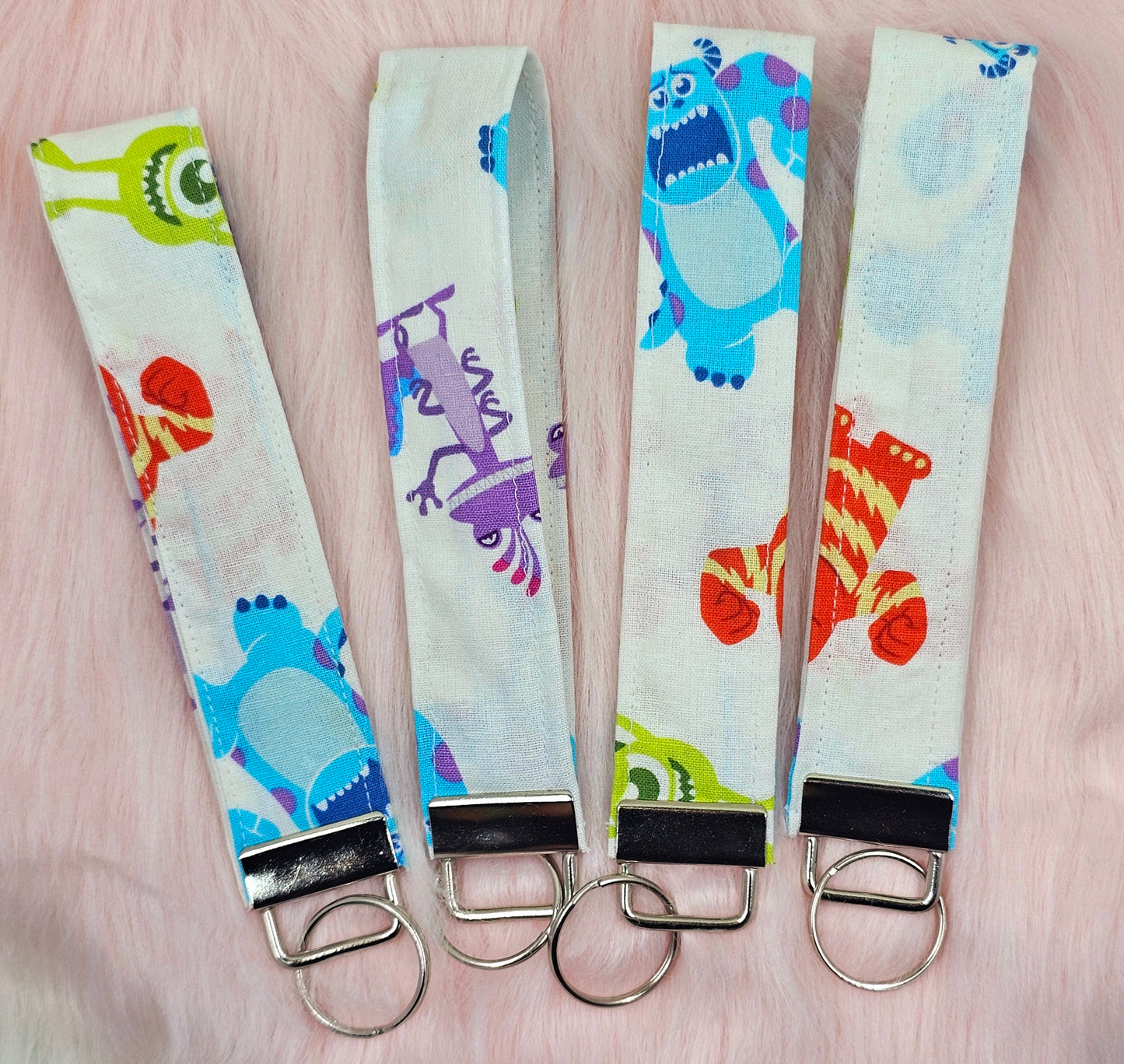 Monsters Keychain wristlet