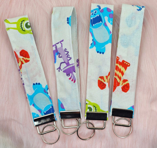Monsters Keychain wristlet